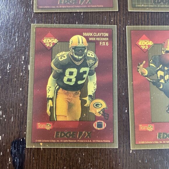 1993 Collectors Edge Football 12 Card Lot w Steve Young Troy Aikman Warren Moon - Picture 10 of 13